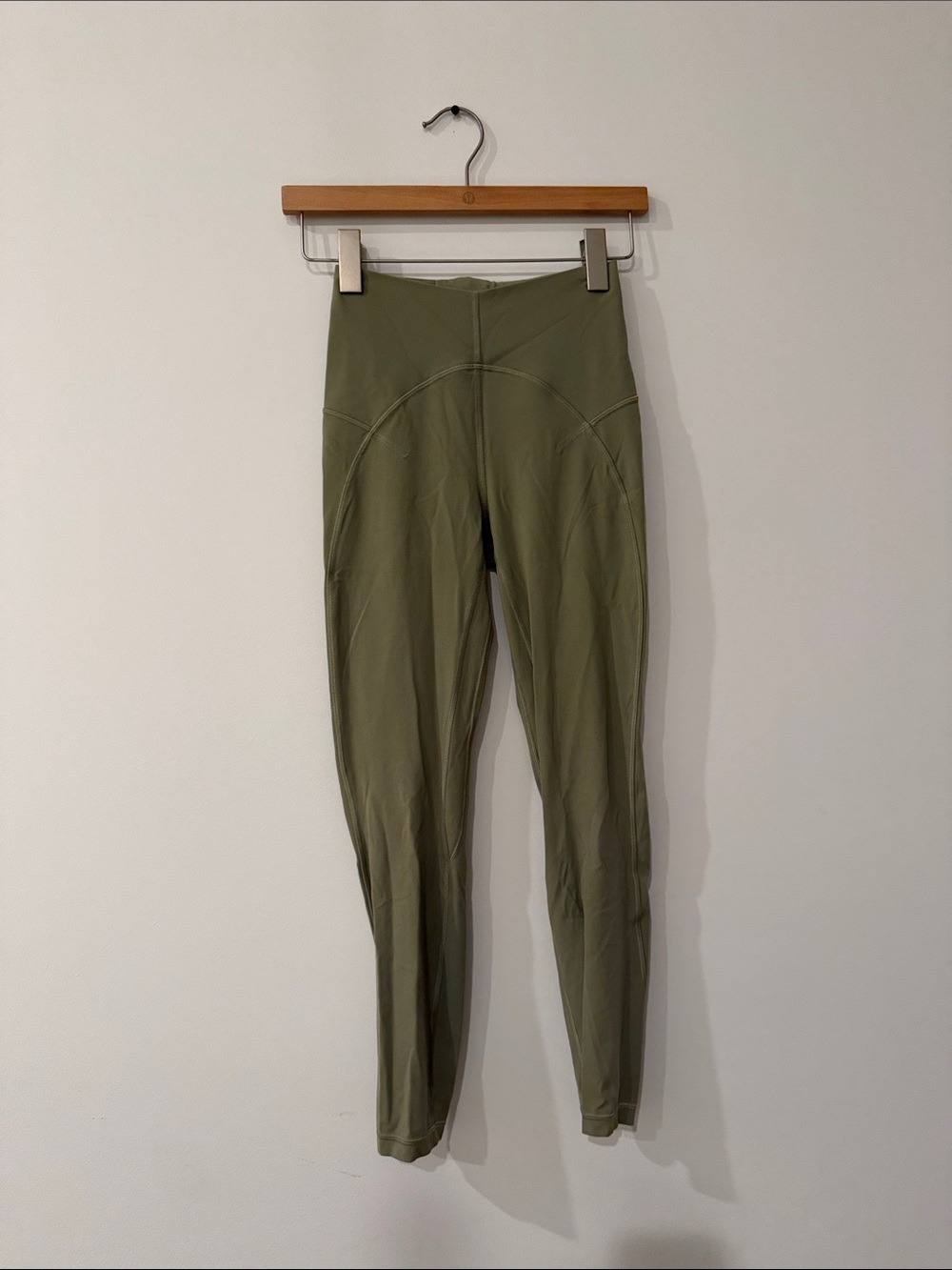 lululemon athletica Olive Green High-Rise Leggings